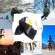 thumbnail image 5 of Guantes térmicos por USB para mujer y hombre, guantes térmicos para ordenador portátil, manos para tejer con calor total y medio sin dedos, sin dedos, diseño lavable (negro), 5 of 6