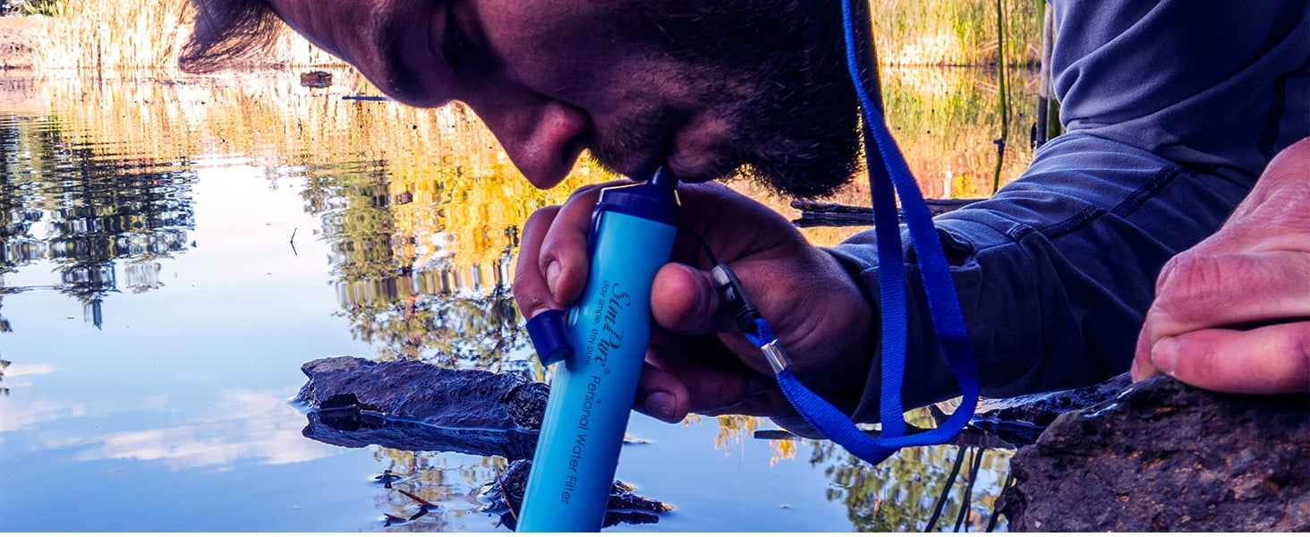 SimPure Gravity Water Filter Filtration System For Backpacking