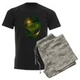 thumbnail image 6 of CafePress - Alien Cosmic Pajamas - Men's Dark Loose Fit Cotton Pajama Set, 6 of 7