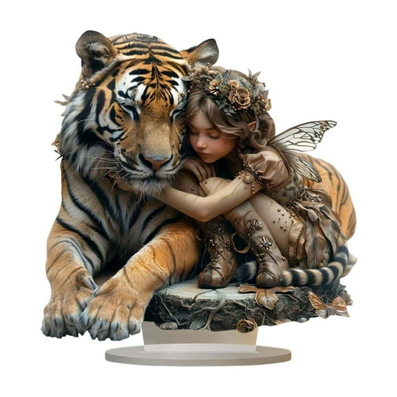 YiJuHui 3 Pcs Décoration Murale en Acrylique 3D - Impression d'Art Fantastique Vibrante, Ornement Suspendu Imperméable et Résistant aux Rayures pour Salon, Chambre, Bureau, Amélioration Esthétique