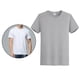 thumbnail image 5 of Camisetas clásicas de cuello de playa para hombre BLESIY ligero M Gris, 5 of 7