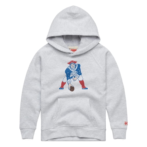 Toddler Homage  Ash New England Patriots '79 Tri-Blend Hoodie