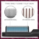 thumbnail image 2 of Hair Straightener Comb Matte Black [free Shipping], 2 of 5