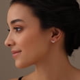 thumbnail image 2 of LeCalla 925 Sterling Silver Stud Earrings for Women | Vintage Round Filigree Stud Earring, 2 of 7