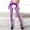 Purple, variant on WTXUE Pantyhose for Women, Womens Sexy Stockings Tights Cross Open Stockings Pantyhose Tights, Control Top Pantyhose for Women, Blue