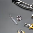 thumbnail image 4 of OULII 1Ensemble HSS Fil Argenté pour Formage pour Amateurs de Bricolage en Réparation Automobile 3.70X3.70X1.30Cm, 4 of 6