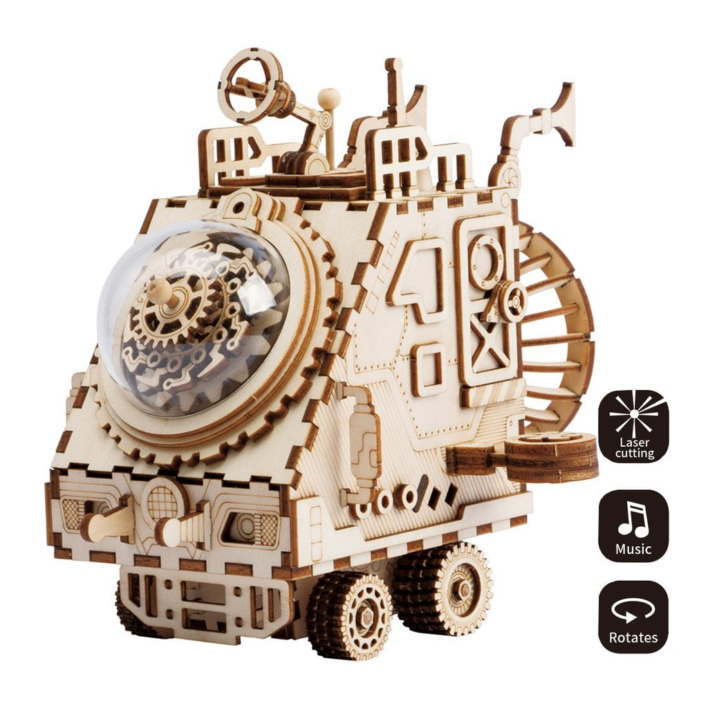 robotime 3d puzzle music box