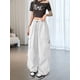 thumbnail image 4 of Pantalones Cargo para Mujer, Pantalones Casuales de Senderismo, Pantalones Holgados Y2K de Cintura Alta con Múltiples Bolsillos M, 4 of 7