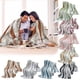 thumbnail image 1 of Xihbxyly Manta de Nube Suave y Catiónica, Acogedora y Cálida, de Tejido Catiónico Bicolor, Ligera y Duradera, Ideal para Uso En Casa, Oficina y Exteriores, Fácil de Lavar a Máquina, 130 X 170 Cm., 1 of 7
