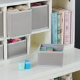 thumbnail image 3 of Martha Stewart Crafting Kids' Tabletop Cubby Organizer - Linen White: Children's Arts and Crafts Supply Storage with Fabric Bins, 3 of 6
