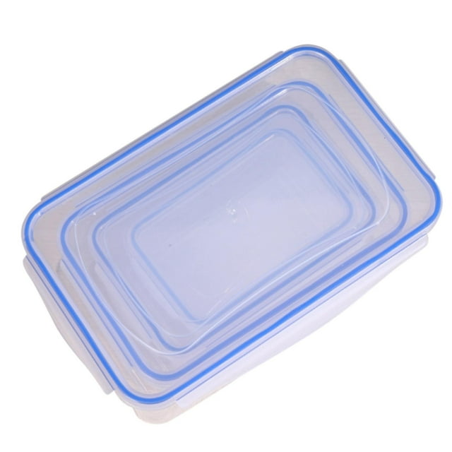 Hinati Clearance Refrigerator Organizer with Lids Clear Food Storage Containers Airtight Food Storage Containers Kitchen and Pantry Organization Canisters for Pantry Organization and Storage