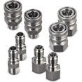 thumbnail image 5 of Pressure Washer 3/8" Stainless Steel Quick Connect Fittings | 8 Pieces in Total, 5 of 6