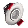 thumbnail image 1 of Nicor Lighting DGD211202KRDNK 2 in. Nickel LED Gimbal Recessed Downlight - 2700K, 1 of 1
