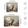 thumbnail image 5 of Iauyy Dish Drying Mat for Kitchen Counter, Super Absorbent & Hanging 16x18 / 18x24 Inch (S/M) A Reindeer Stands, 5 of 8