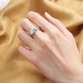 thumbnail image 4 of Irregular Anti Moissanite Ring, 4 of 7