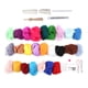 thumbnail image 3 of Kit de lana de fieltro con aguja itinerante de 25 colores para manualidades DIY principiantes, 3 of 12