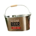 thumbnail image 2 of deevoka Ice Bucket Chilling Holder for Family Gatherings Cocktail Outdoor Activities ice cold beer, 2 of 9