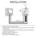 thumbnail image 3 of EDM-1WAA-EU Tuya Wifi Rotating Light Dimmer Switch Timer Schedule Voice Control App Control Light Timer Compatible with Amazon Alexa, Google Home, 3 of 8