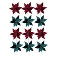 thumbnail image 3 of Lot De 12 Pics À Poinsettia Sherpa (Assortiment), 3 of 4