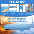 thumbnail image 4 of 4 Pcs Cooling Towels 40"x12" Cool Sweat Towels,Cooling Towels for Neck and Face,Workout Towels, 4 of 11