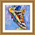 thumbnail image 2 of Stephen Chambers 20x20 Gold Ornate Wood Framed With Double Matting Wall Art Titled - Air Jordan 20, 2 of 6