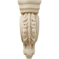 thumbnail image 2 of Ekena Millwork 3"W x 7 3/4"D x 10"H Small Hudson Acanthus Wood Corbel, Alder, 2 of 4
