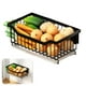 thumbnail image 1 of Ruifaya Estante de pared para frutas y verduras, cestas de almacenamiento de alambre de metal, lote Z2, 1 of 7