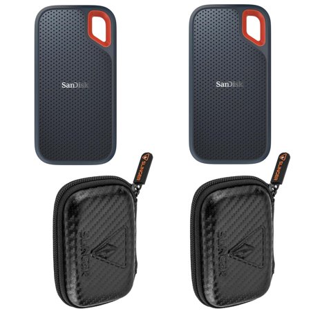 SanDisk 2 pack 1TB Extreme Portable SSD V2 with Case