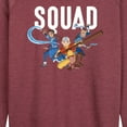 thumbnail image 3 of Avatar - The Last Airbender - Trio Squad - Women's Lightweight French Terry Long Sleeve Shirt, 3 of 5