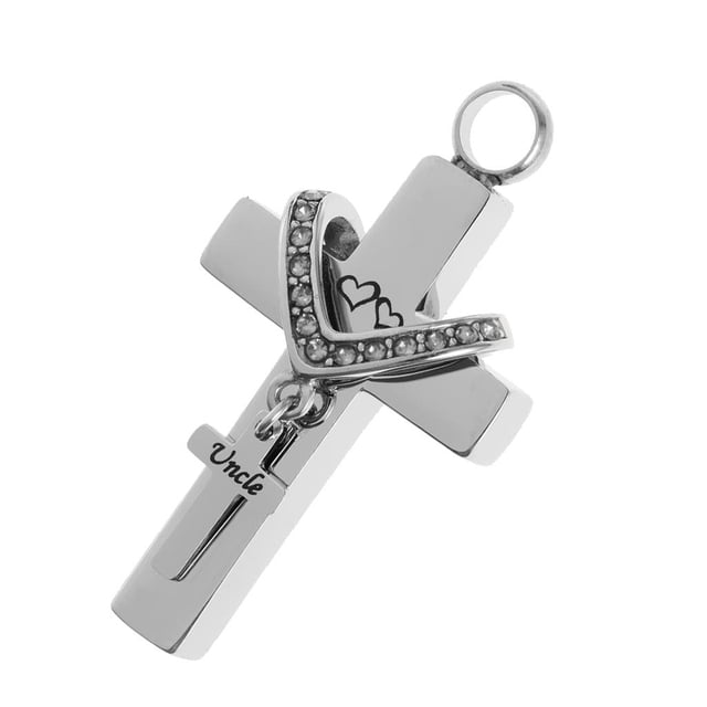 Colgante de La Cremación Del de Doble para Del Funeral de Ceniza Del Animal Doméstico - Yinane Colgante conmemorativo para mascotas