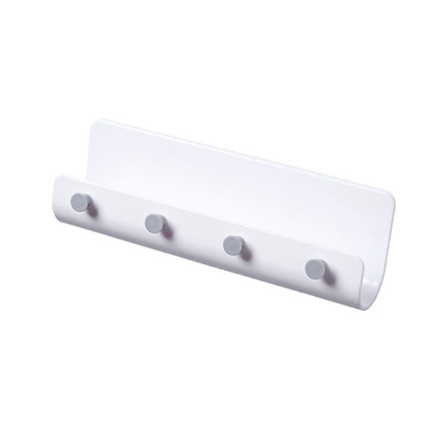 Llavero para pared, llavero decorativo y soporte para correo con estante, tiene ganchos grandes para llaves para bolsos