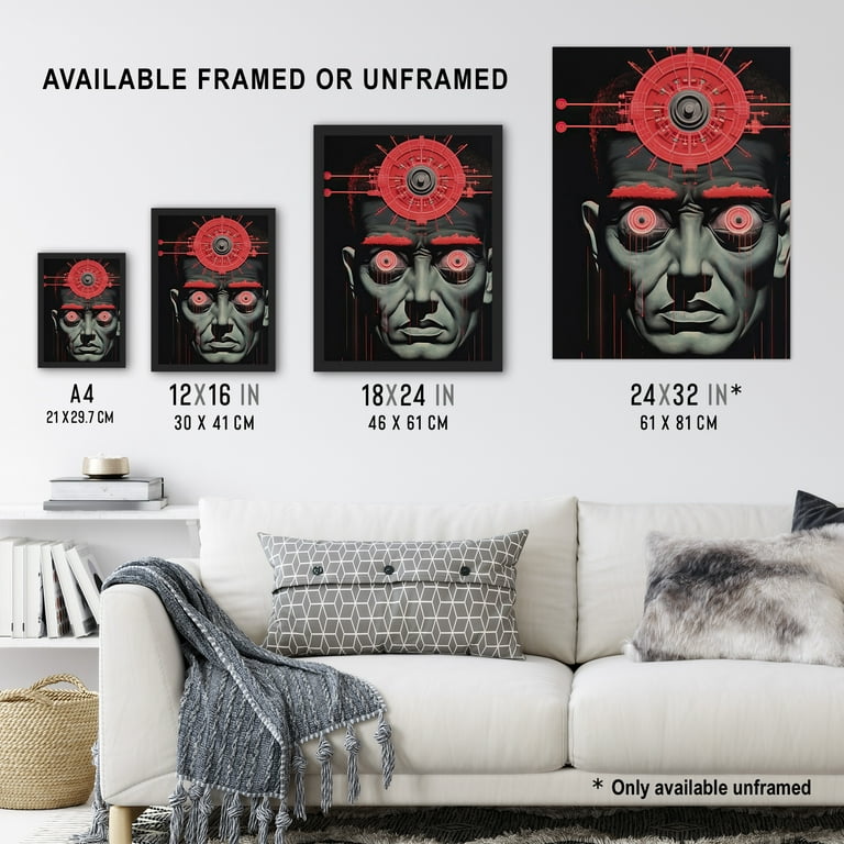 1984 George Orwell Large Poster Art Print Gift A0 A1 A2 A3 A4 Maxi