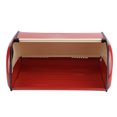 thumbnail image 1 of Metal Bread Box, Red Metal Bread Storage Container Retro Bread Bin for Kitchen Countertop Classic Bread Tin with Lid for Loaves Muffins Large Capacity, 1 of 8