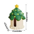 thumbnail image 1 of Christmas Tree Lights Ceramic Christmas Tree Tissue Box, Home Living Room Decor, Elegant Tea Table Roll Paper Holder Small Christmas Tree, 1 of 6