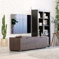 thumbnail image 1 of Costway 2-en-1 TV Stand Centre de Divertissement W / Bibliothèque à 4 Niveaux Étagère Réglable, 1 of 10