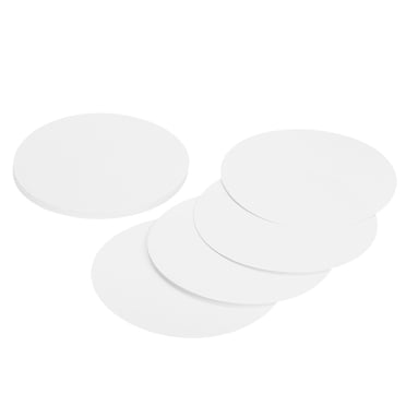 24 Pcs Circle Card Stock, 6.7 Inch Cardstock Paper Circles for Craft, White