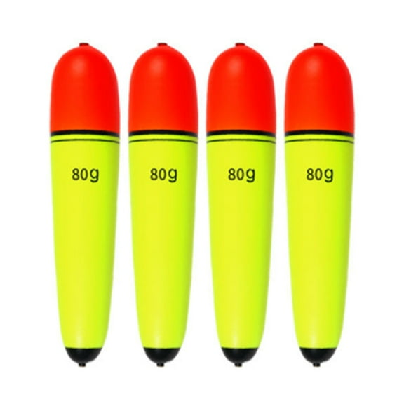 4Pcs Fishing Bobber Slip Float Bobber 10g-120g Foam Fishing Float Floating Buoyancy for Freshwater and Saltwater