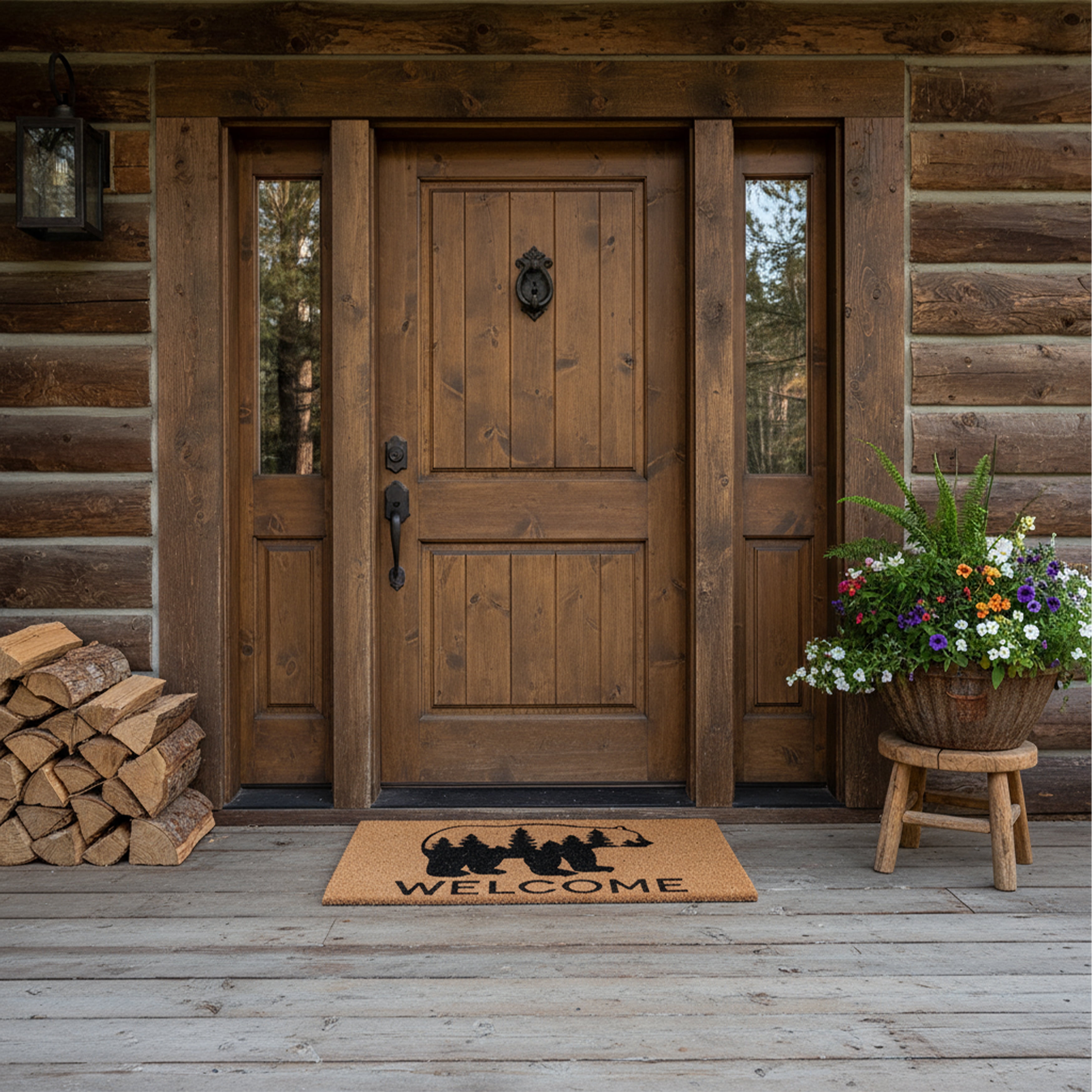 Calloway Mills Bear Country Outdoor Doormat 24" x 36"