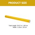 thumbnail image 2 of 1 rollo de calcomanía impermeable para manualidades DIY que cambia de color (dorado) HOMEMAXS 14083799-MX, 2 of 6
