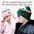 thumbnail image 3 of Britt's Knits Freestyle Soft Knit Beanie Rib Knit Cuff Hat - Red (Kid's), 3 of 6