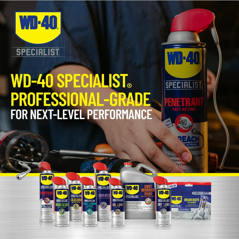 WD-40 Specialist Penetrant with EZ-Reach 13.5 oz Machine and Tool Lubricant  - Walmart.com