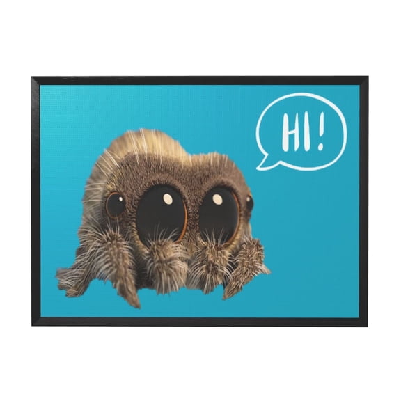 Lucas Spider Black Framed Canvas Wall Art Fashion Decor, 12x16in Wall Decor For Living Room, Bedroom, Office