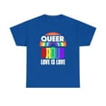 thumbnail image 4 of Proud LGBT Shirt Love is Love Shirt Human Rights Gay Pride Plus Size Shirts for Women, 4 of 8