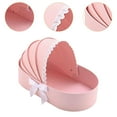 thumbnail image 6 of balikha Baby Shower Box Flower Box Cradle Floral Basket Birthday Gift Box Decorative Ornaments Romantic Contatiner Flower Arrangement Pink, 6 of 9