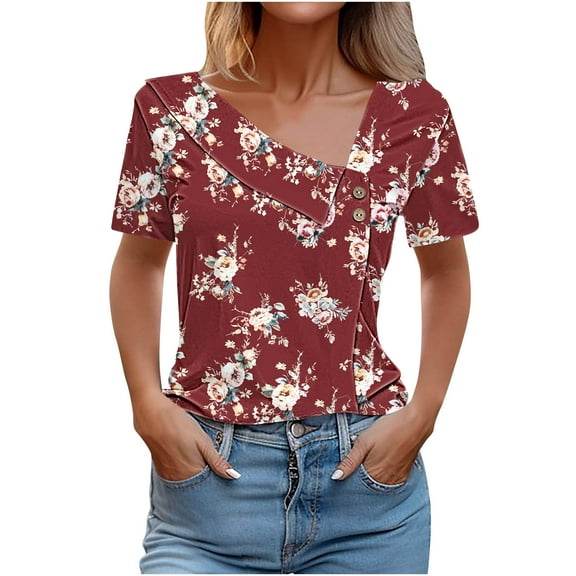 Women Blouses for Work White Womens Loose T Shirts Women Clothing Tops