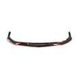 thumbnail image 2 of 3pcs Set Front Bumper Lip for Hyundai Sonata 2020-2023, Front Spoiler Diffuser Front Splitter Lip Body Kit Spoiler, Gloss Black with Red Trim, 2 of 4