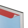 thumbnail image 6 of M&T Displays Metal Eco Info Board Silver 24x36 Inches Slide-In Poster Sign Holder 1 Tier Double Sided Floor Standing Pedestal Advertising Display with Backing and Anti-Glare PET Cover, 6 of 8