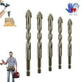 thumbnail image 6 of Meiiso 4 Flute Eccentric Drill Bit Set for Wood and Metal, 6 of 9