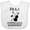 AA-White, variant on Inktastic Viola Music Gift Funny Violist Joke Boys or Girls Baby Bib