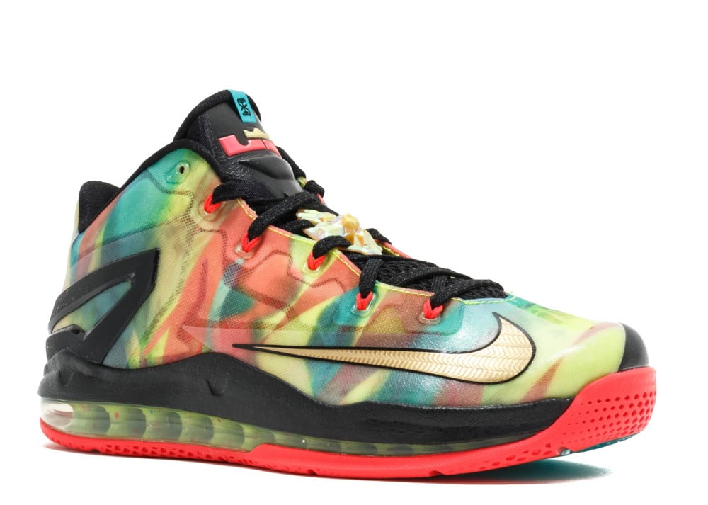 nike lebron james multicolor